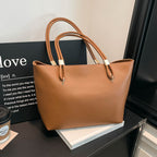 Damen elegante Handtasche mit hochwertigen Tragegriffen und praktischen Fächern