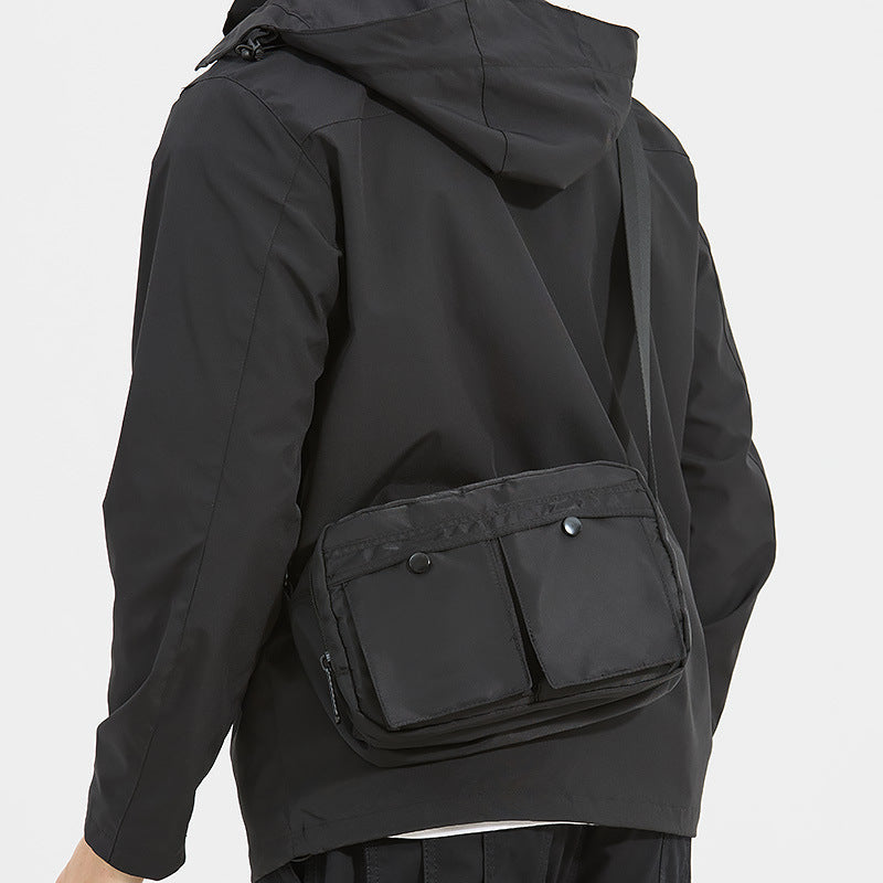 Kompakte Utility Crossbody Messenger Bag Emma Tasche