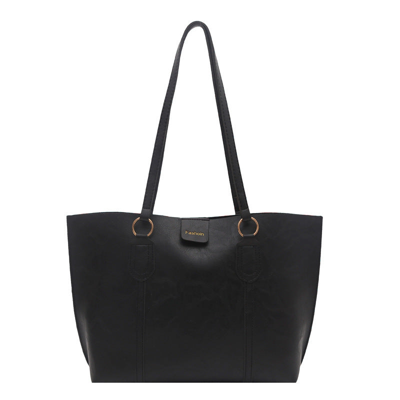 Damen elegante Einkaufstasche mit strukturiertem Design