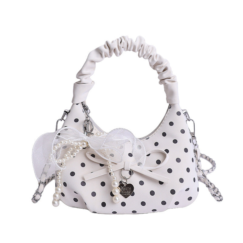 Damen Mini-Handtasche mit dekorativen Akzenten