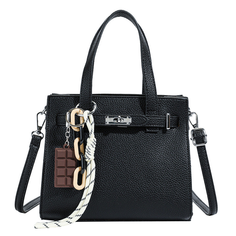 Damen elegante Minitasche mit abnehmbarem Anhänger