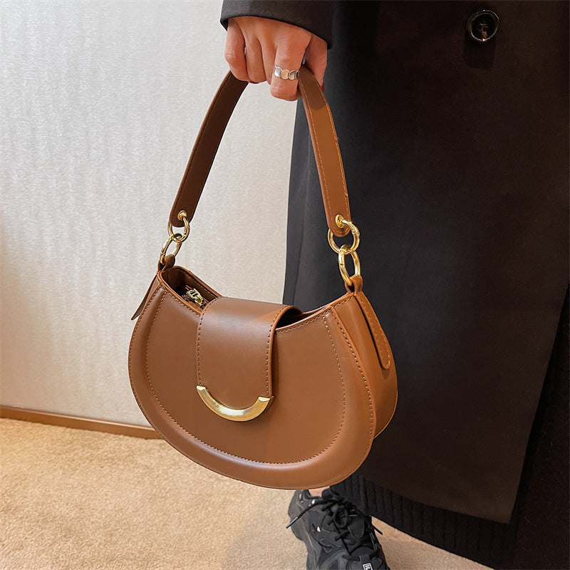 Damen Umhängetasche mit elegantem Kettenverschluss