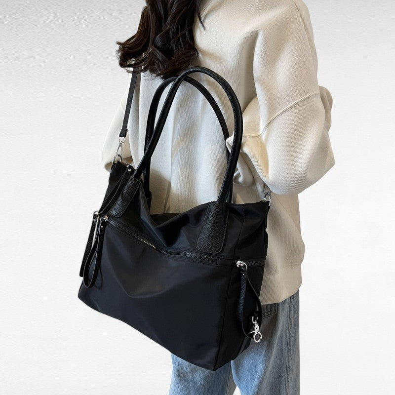 Canvas Schulterhandtasche