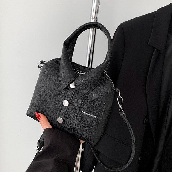 Damen Mini-Handtasche im Cam design mit verstellbarem Schultergurt