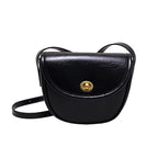 Damen Schultertasche im eleganten Retro-Design mit goldenen Akzenten
