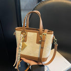 Damen Mini-Tasche im verspielten Design mit dekorativem Charm