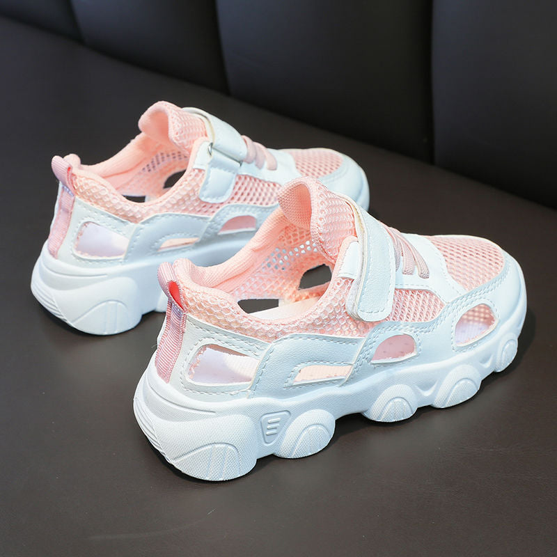 Damen Sport Sneaker mit atmungsaktivem Mesh-Material von