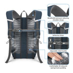 Multifunktionaler Rucksack mit ergonomischem Design und mehreren Fächern