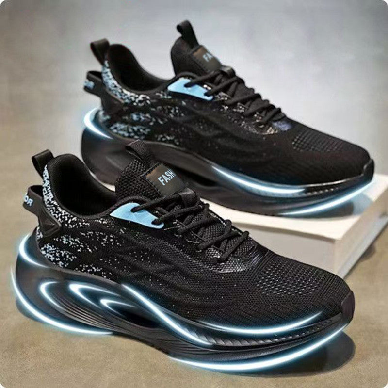 Damen-Fashion-Sneaker mit innovativer Dämpfungstechnologie und futuristischem Design