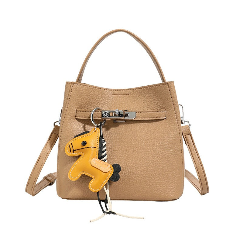 Damen Mini-Crossbody-Tasche mit verspieltem Design und süßem Charm