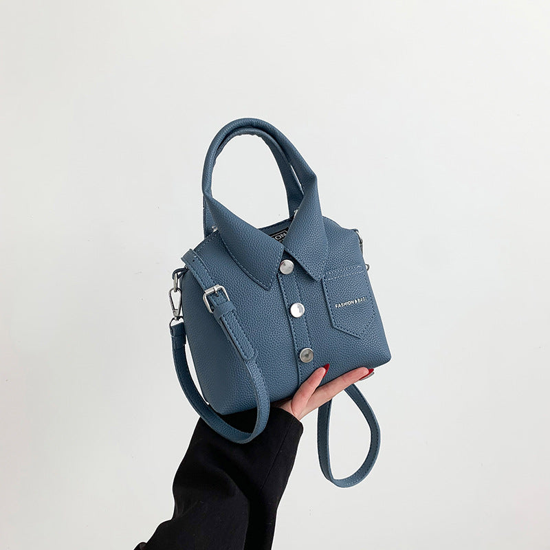 Damen Mini-Handtasche im Cam design mit verstellbarem Schultergurt