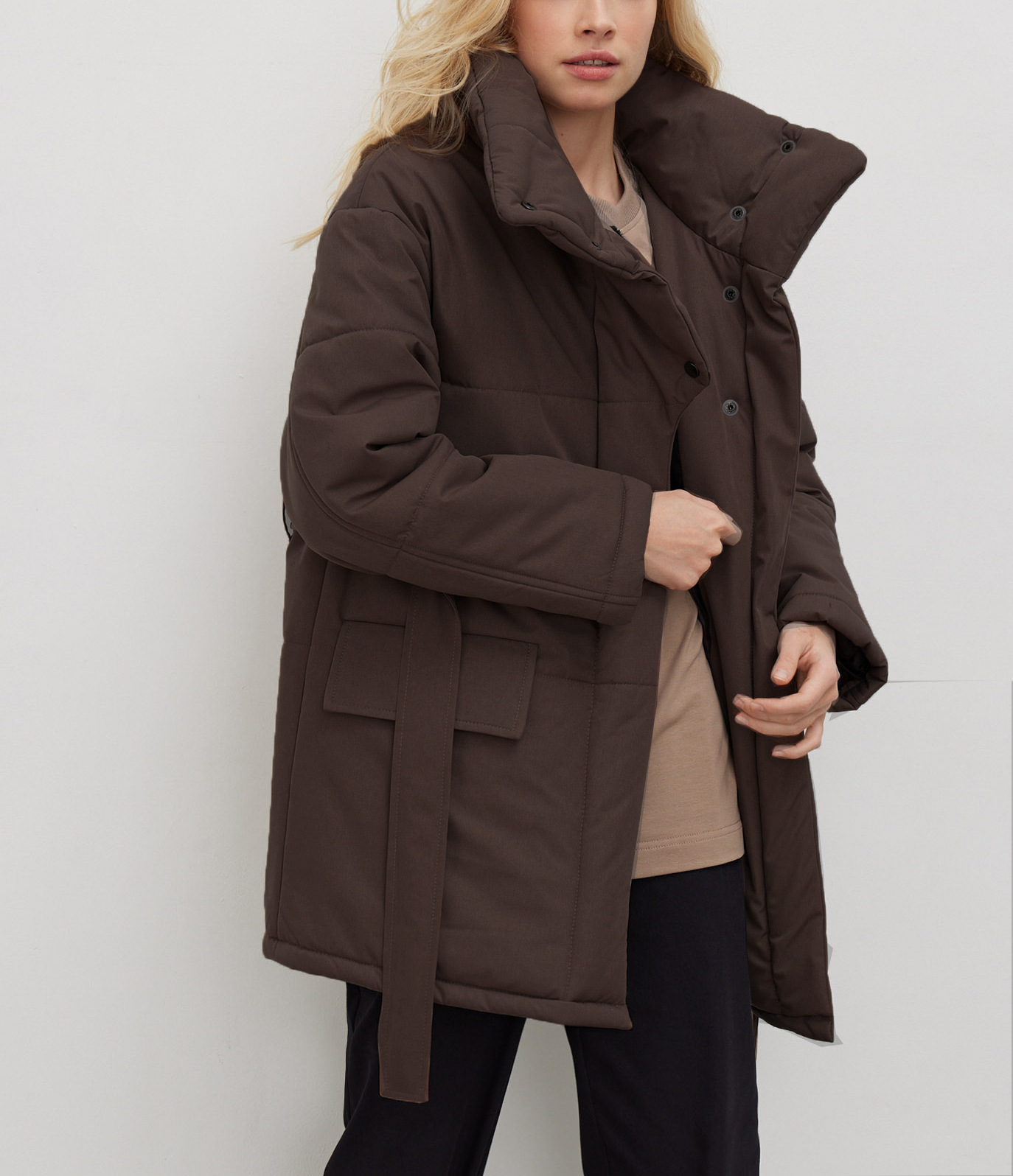 Manteau mi-long