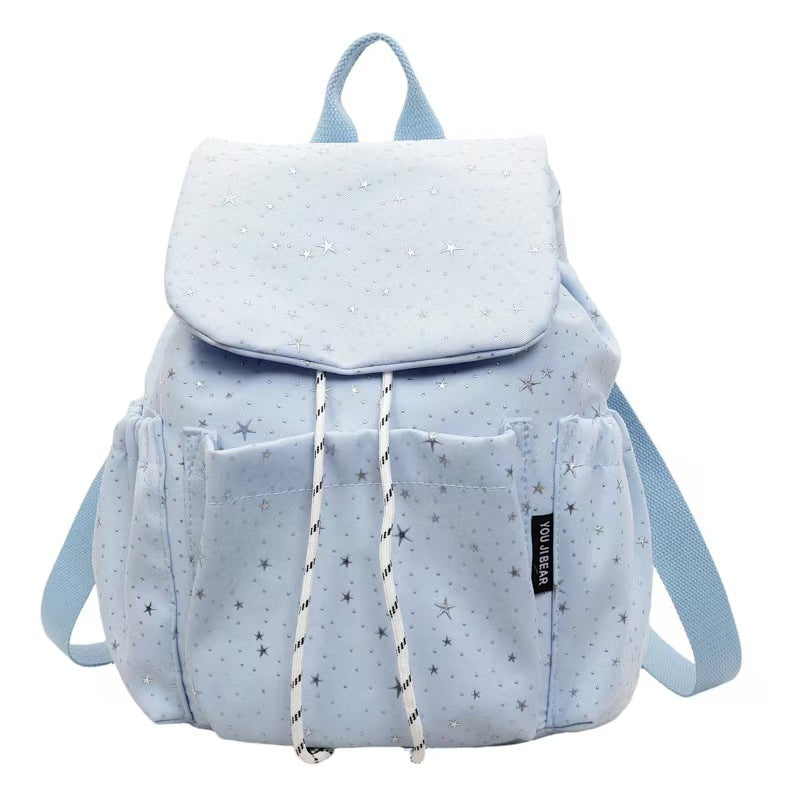 Sternenprint-Lässiger Rucksack