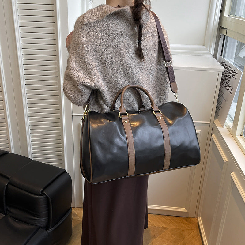Premium Leder Reise Duffle Bag Emma Tasche