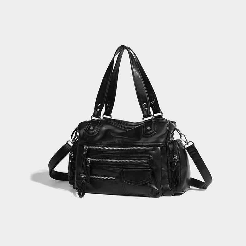 Klassische moderne Schultertasche
