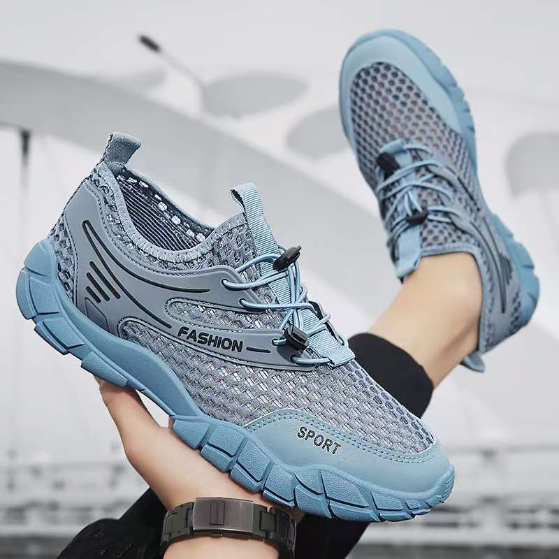 Damen Atmungsaktive Laufschuhe mit flexiblem Netzobermaterial und rutschfester Sohle