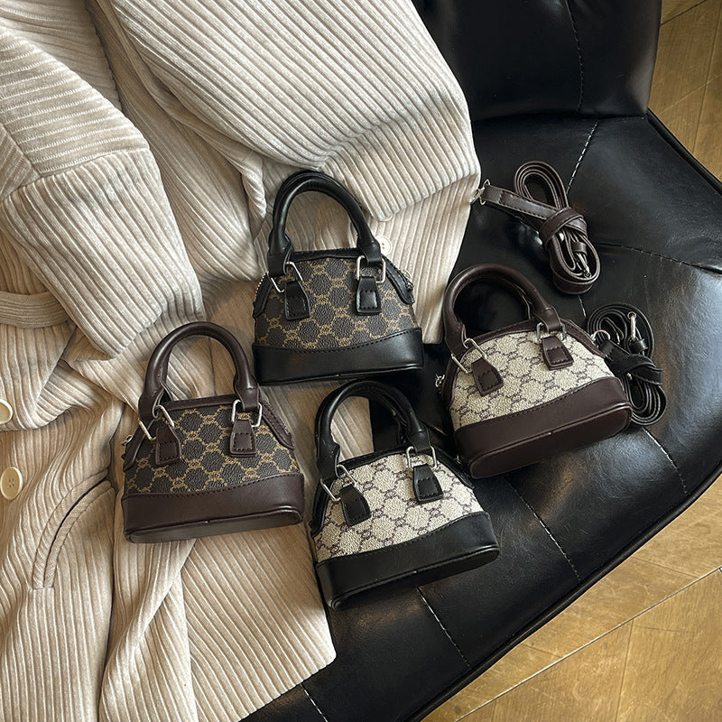 Damen Designer Mini-Handtasche mit strukturiertem Obermaterial