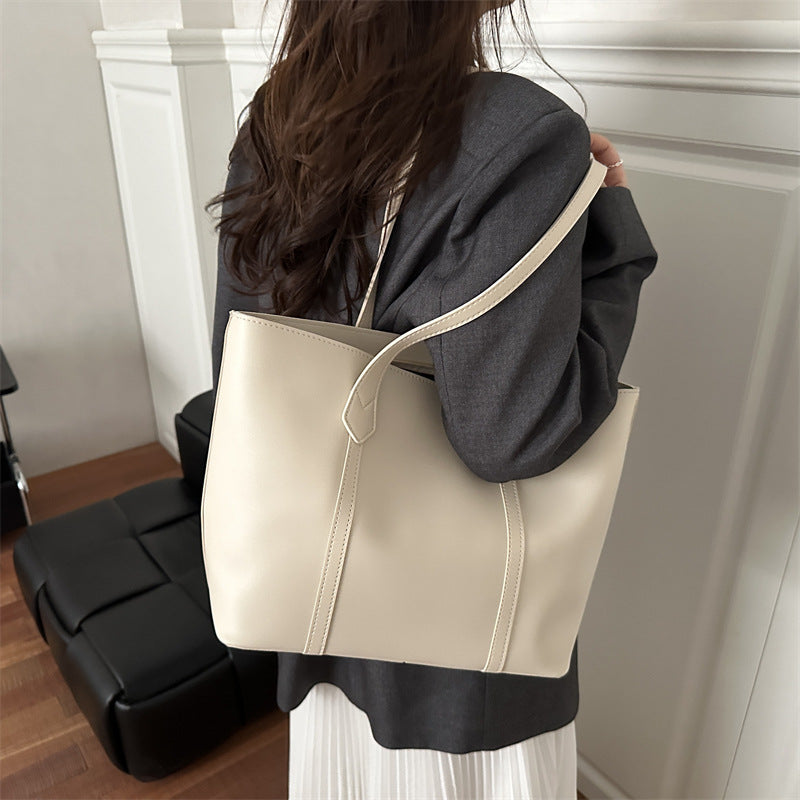 Damen elegante Tote Bag mit minimalistischem Design