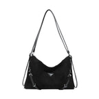 Damen Schultertasche mit abnehmbarem Schultergurt und modernem Design