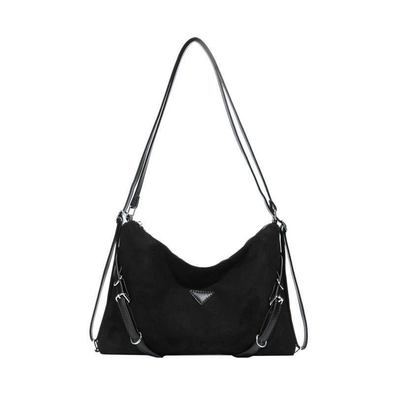Damen Schultertasche mit abnehmbarem Schultergurt und modernem Design