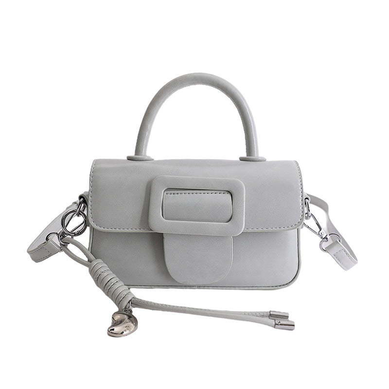 Damen hochwertige Mini-Handtasche mit abnehmbarem Schultergurt