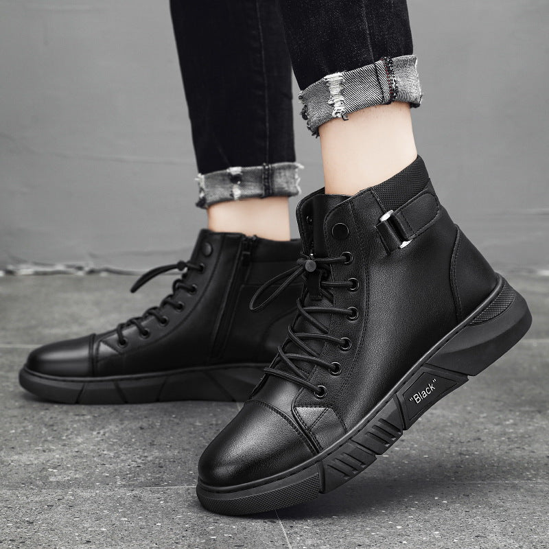 Damen High Sneaker Boots mit gepolsterter Innensohle und rutschfester Sohle
