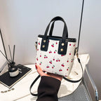 Damen Mini-Handtasche mit fruchtigem Kirschdesign