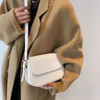 Handgefertigte Leder-Schultertasche