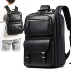 Stylischer Mehrzweck-Leder-Rucksack