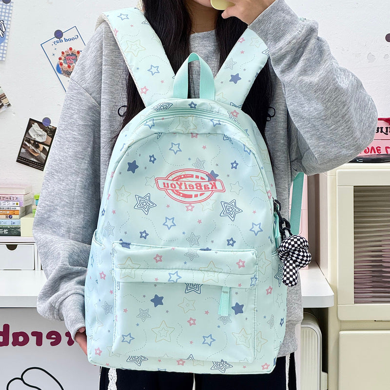 Sternen-Themen Multi-Compartt Rucksack