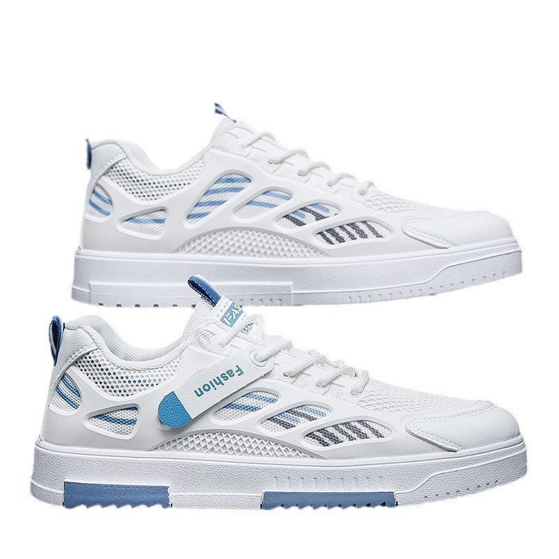 Mode-Sneaker für Damen mit atmungsaktiven Netz-Einsätzen und flexibler Innensohle