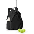 Tennis-Rucksack mit speziellen Fächern für Schläger und Getränke