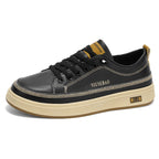 Stylische Ledersneaker für Damen mit bequemer Dämpfung und rutschfester Sohle