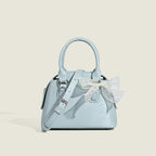 Damen Mini-Handtasche mit verspieltem Schleifenakzent