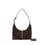 Damen hochwertige Hobo-Tasche aus Wildleder