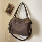 Canvas Schulterhandtasche