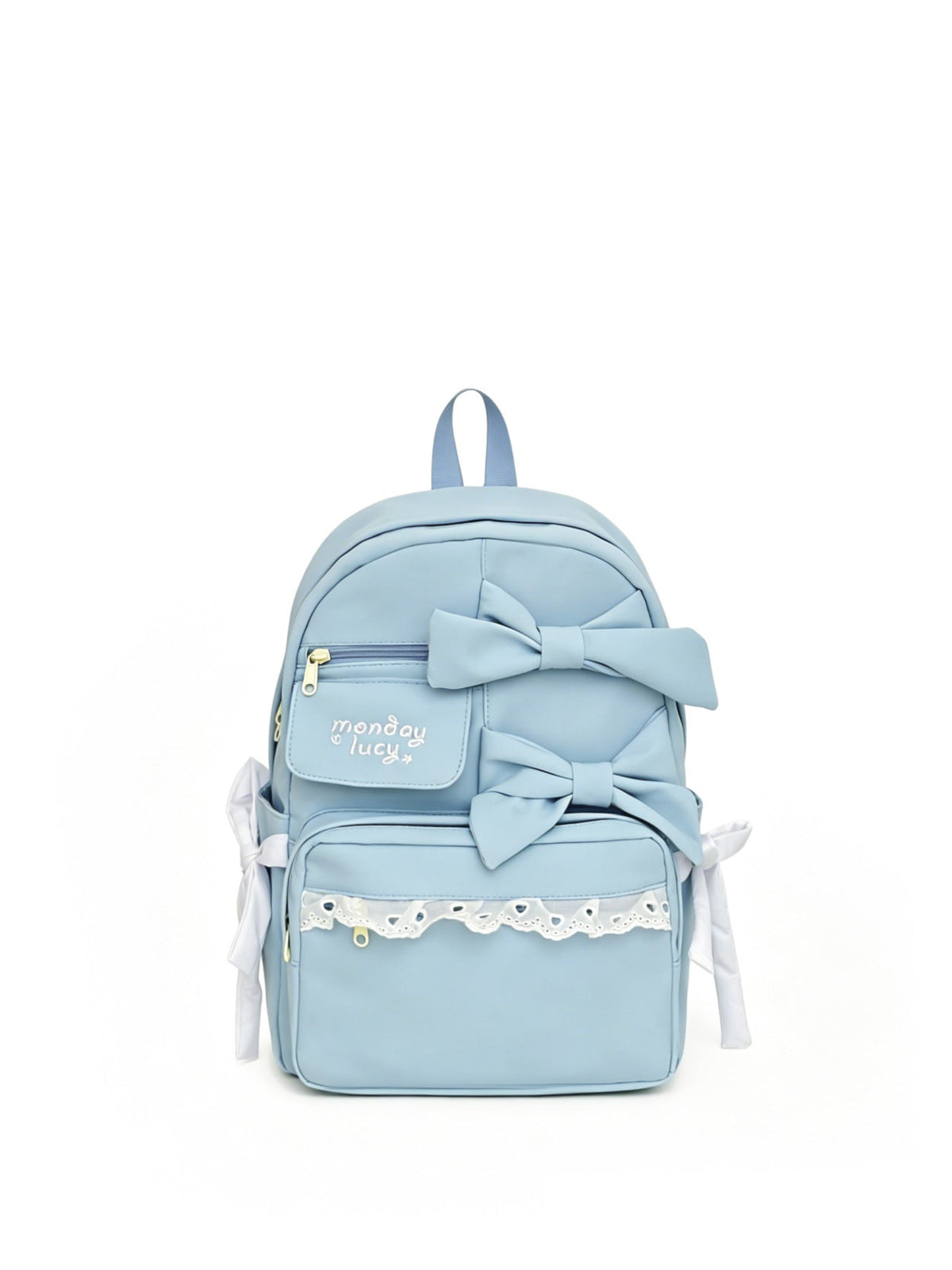 Süßer Rucksack mit Schleifenakzent
