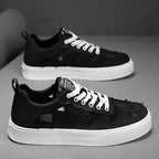 Damen modische Sneakers mit trendigem Used-Look und strapazierfähigem Obermaterial