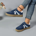 Damen Sneaker mit modischem Obermaterial und rutschfester Sohle