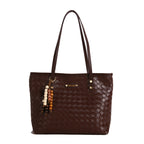 Damen elegante geflochtene Tote Bag