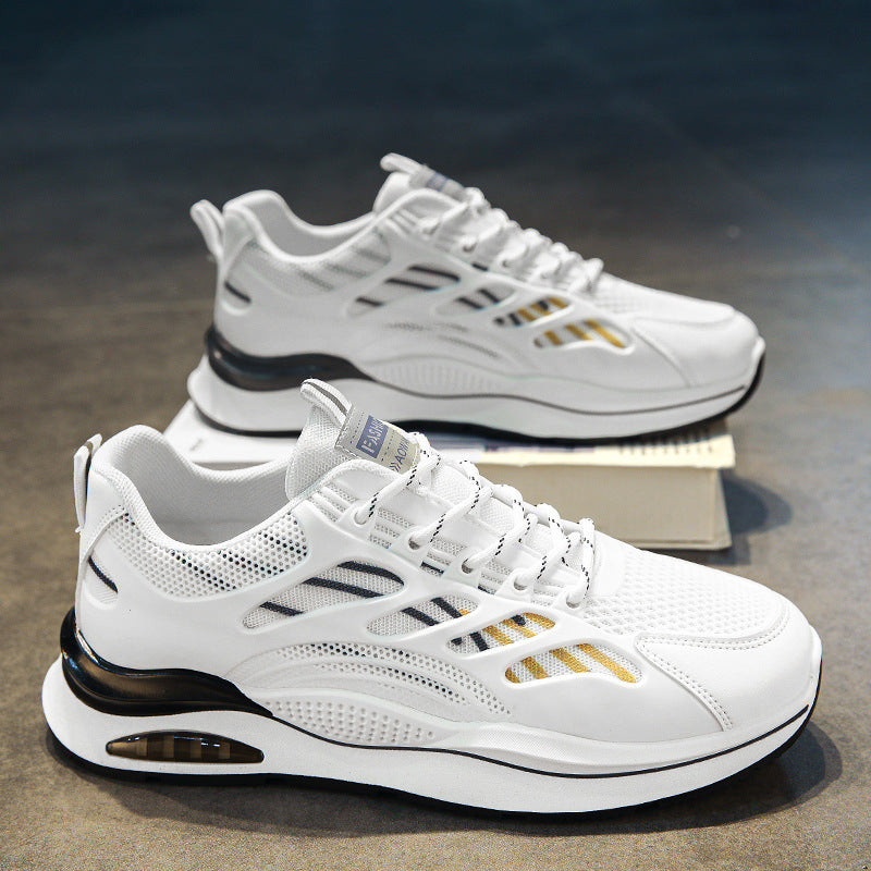 Damen Sportschuhe mit atmungsaktiven Mesh-Einsätzen und gepolsterter Sohle