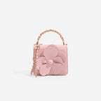 Frauen Mini-Handtasche mit verspieltem Blumendesign