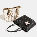 Damen Freizeit Tote Bag mit verspieltem Design und abnehmbarem Anhänger