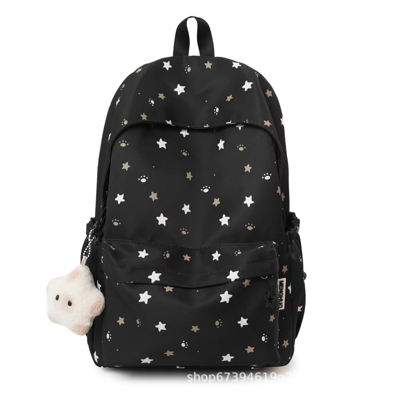 Stern-Mustered weiches Stoff-Rucksack