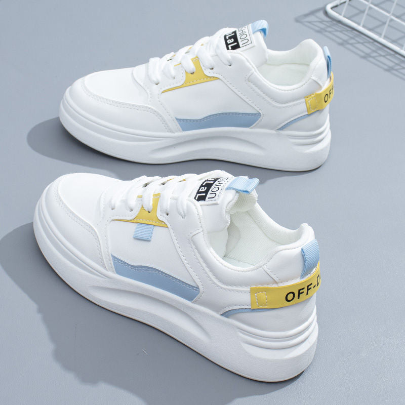 Damen Sportliche Sneakers mit leichter Plattform