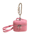 Damen Mini-Handtasche mit luxuriösem Kettenanhänger