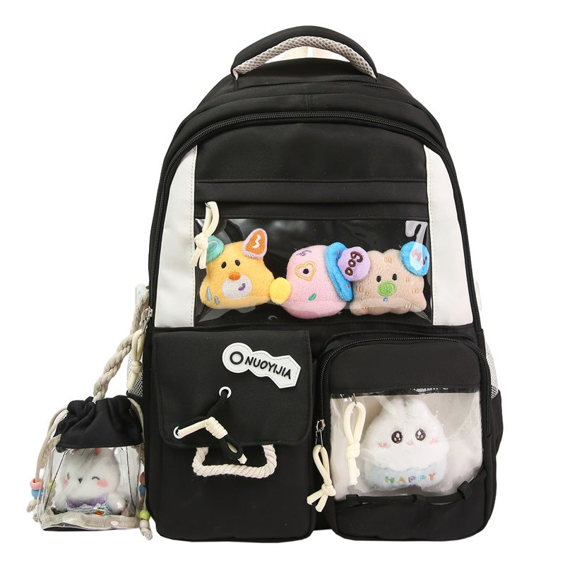 Niedlicher tierisches Multi-Taschen Schulranzen