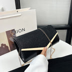 Damen elegante Clutch-Tasche mit Glitter-Akzent