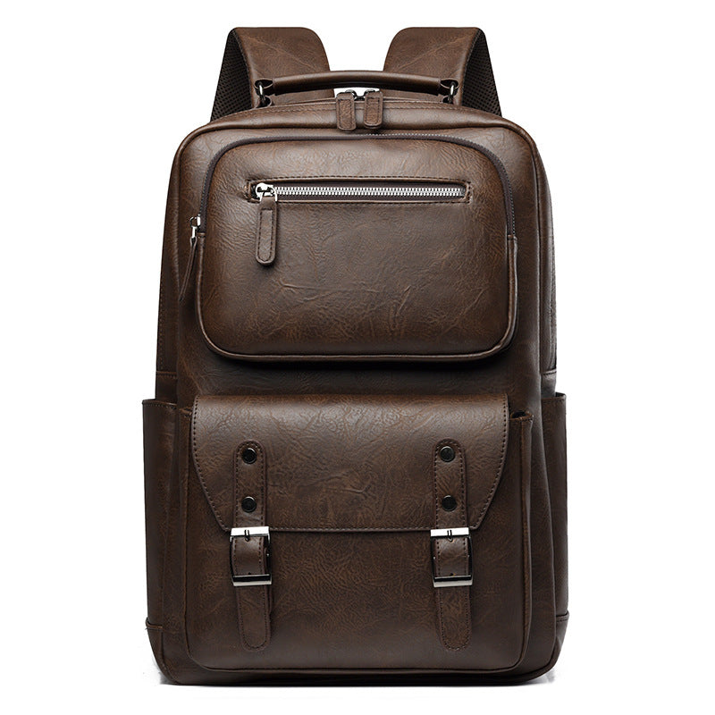 Stylischer Mehrzweck-Leder-Rucksack