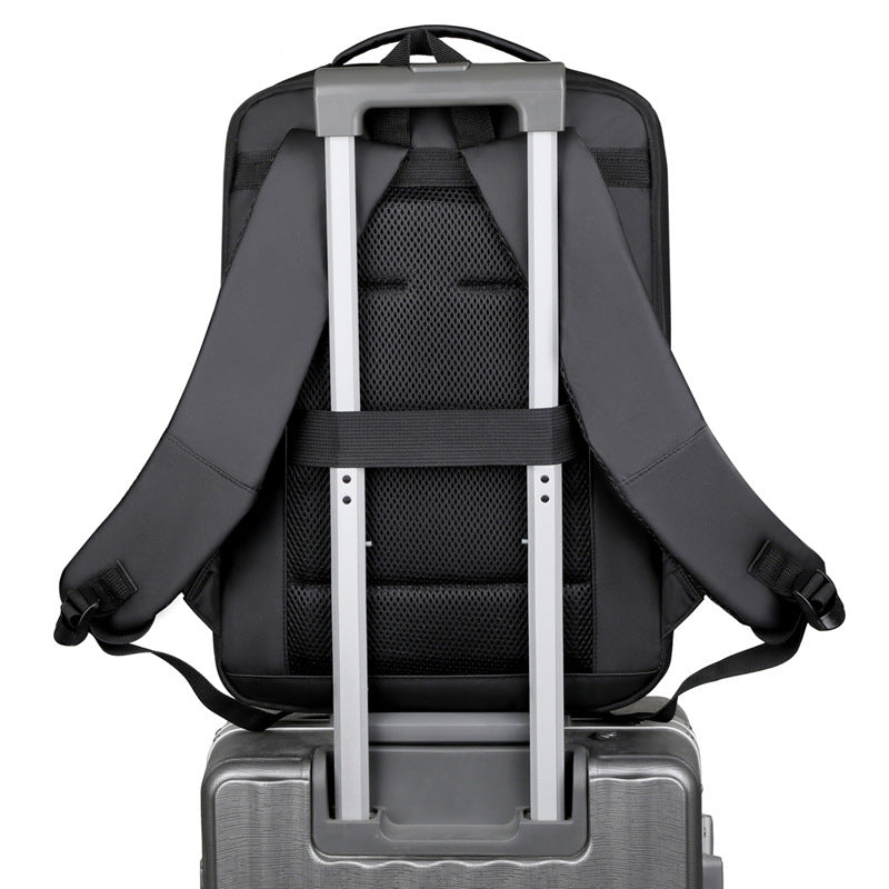 Business-Rucksack mit innovativen Organizer-Fächern und gepolstertem Laptopfach
